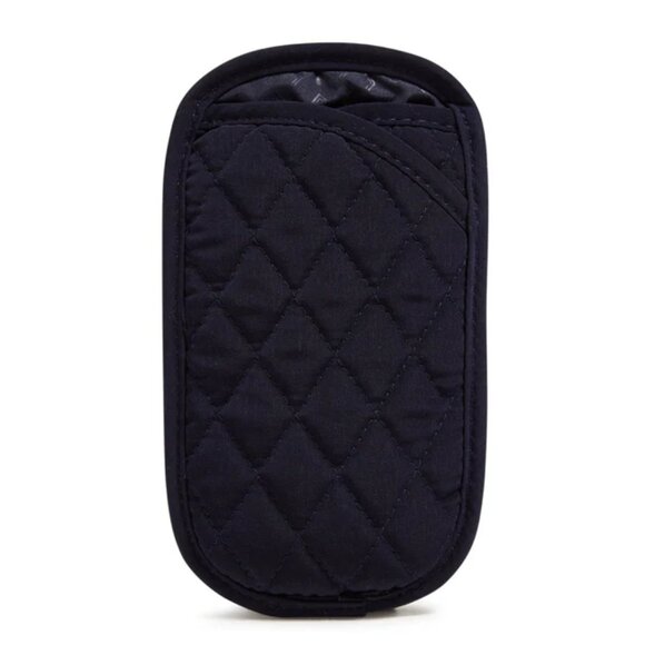NWT Vera Bradley Navy Blue Double Eye Glass Case - Picture 1 of 4